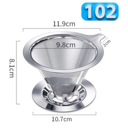 Coador de Café em Inox.