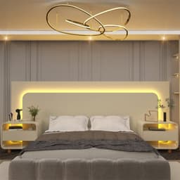 Cabeceira Box com LED