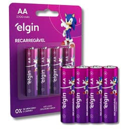 Pilha Recarregável AA
