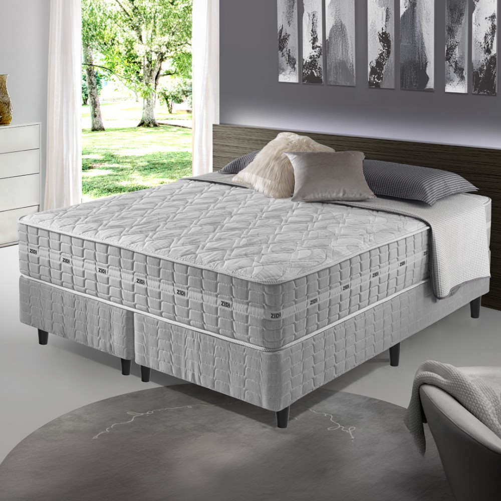 Cama BOX + Colchão Queen