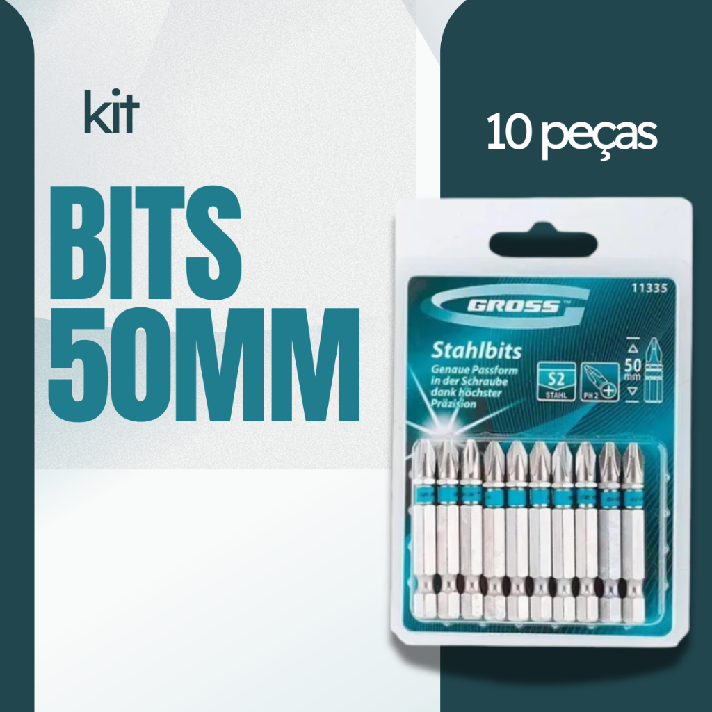 Jogo Bits Philips 50mm
