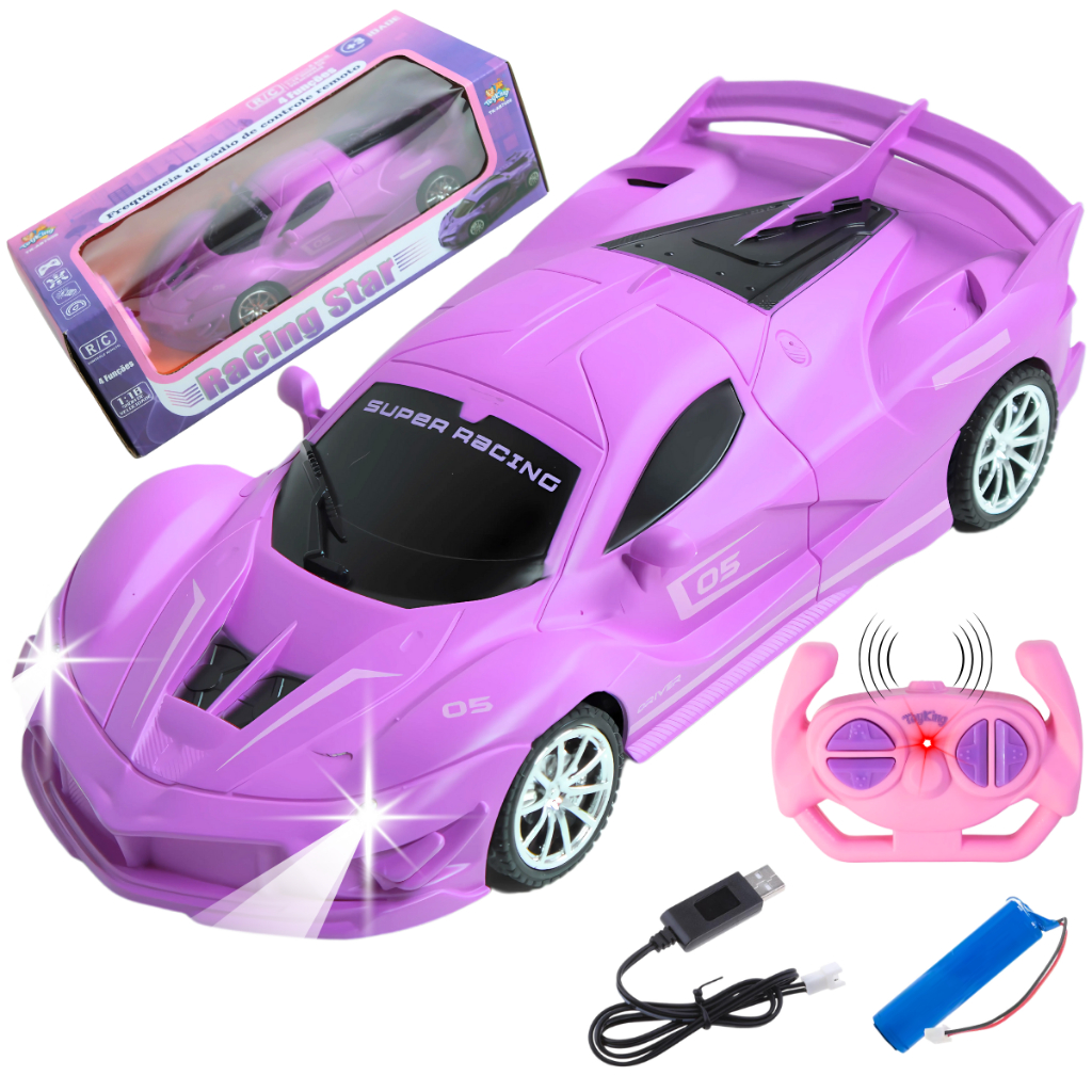 Carrinho de Controle para Meninas
