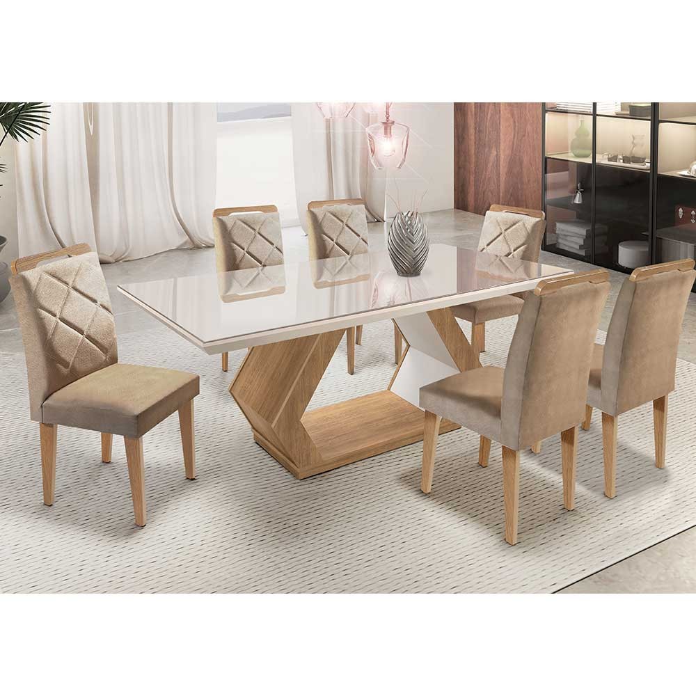 Mesa Alvorada 6 cadeiras