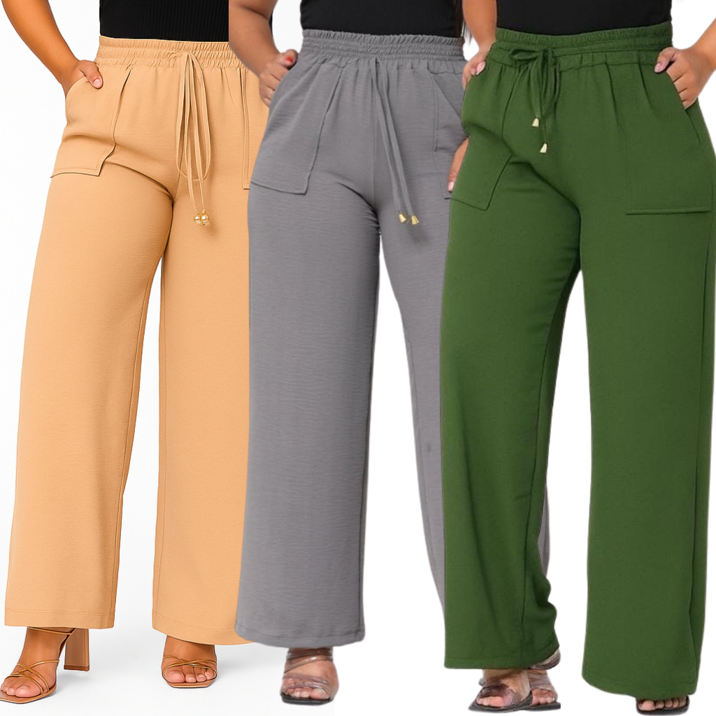 Calça Pantalona Feminina